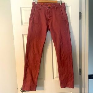 Men’s Coral Chinos.